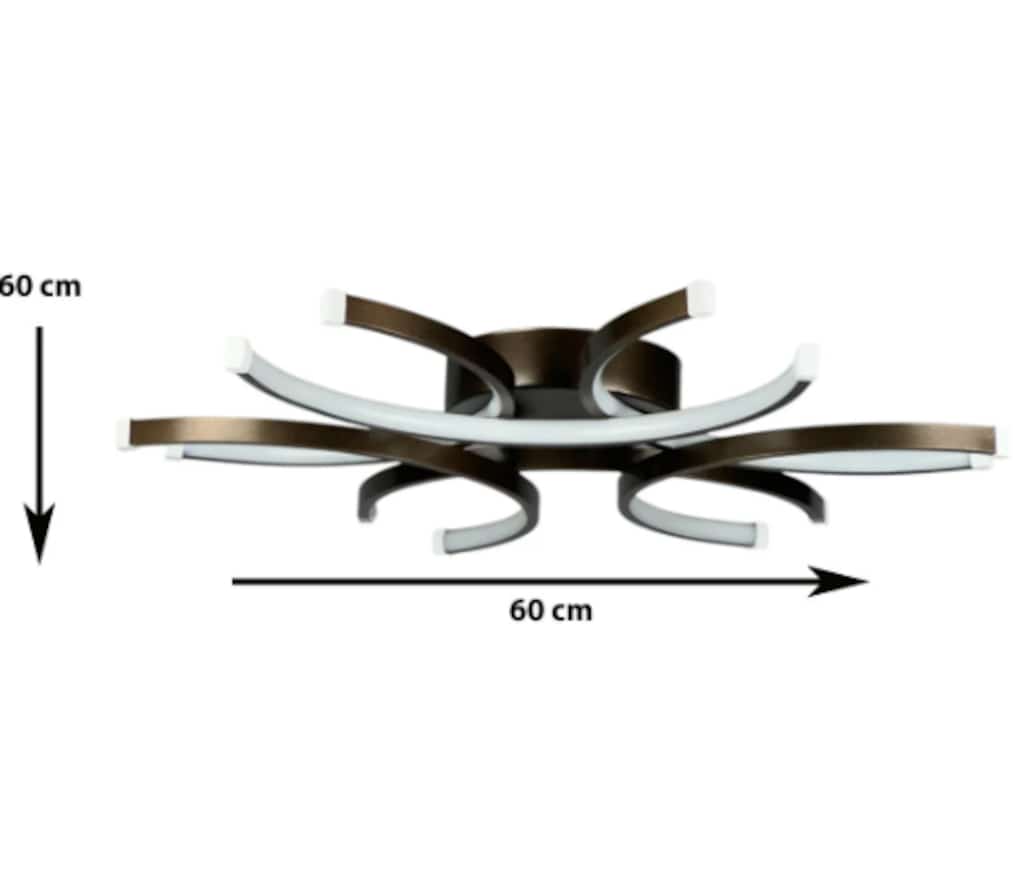 LED AVİZE,BEYAZ IŞIK LED AVİZE,AVİZE,BRONZ RENK LED AVİZE - 2