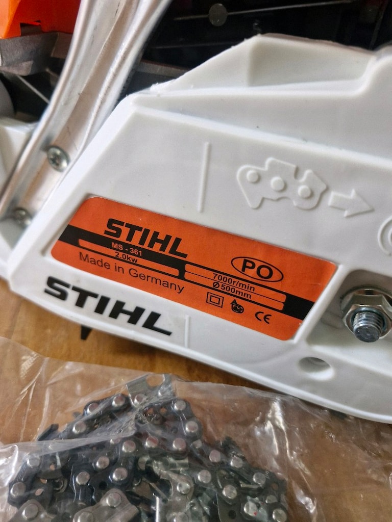 STIHL germaniy ağaç motoru hiç kullanılmadı alan hayırını görsün - 2