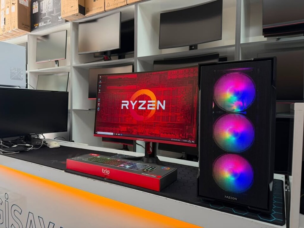 27" 165HZ EKRAN R5-5500 16GB RAM RX 580 8GB EK.KARTI - 2