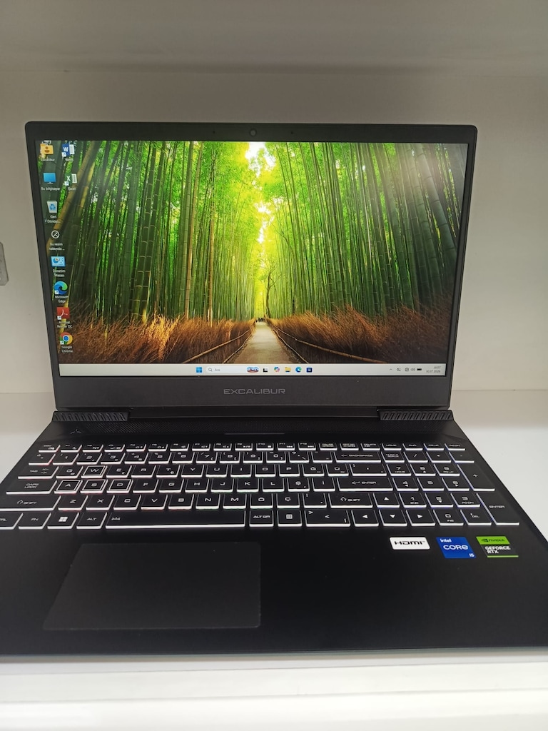 EXCALİBUR G770 GAMİNG İ5 12450H İŞLEMCİ + 3050 4GB EKRAN KARTI - 18