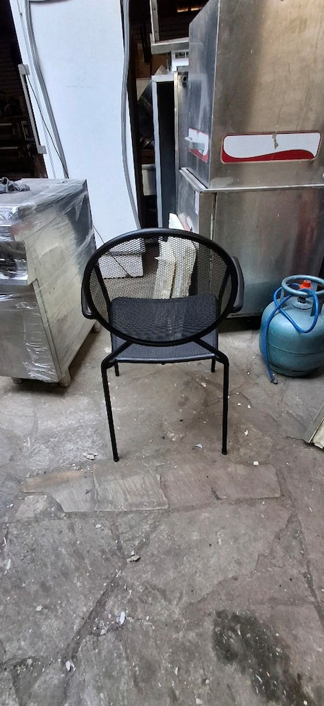 metal sandalye fileli metal kollu sandalye cafe sandalyesi 22.ad tem - 7