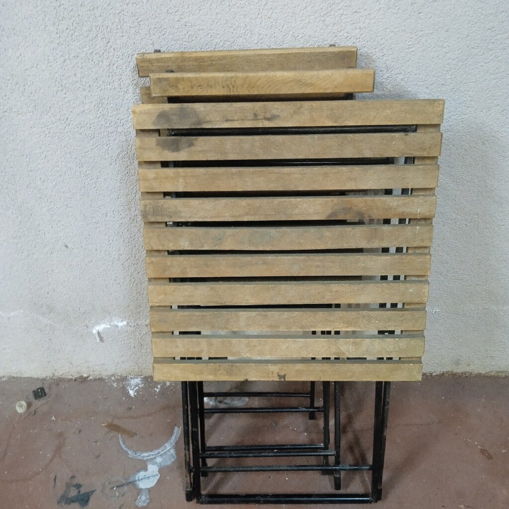 katlanır ev bahçe masa sandalye - 4