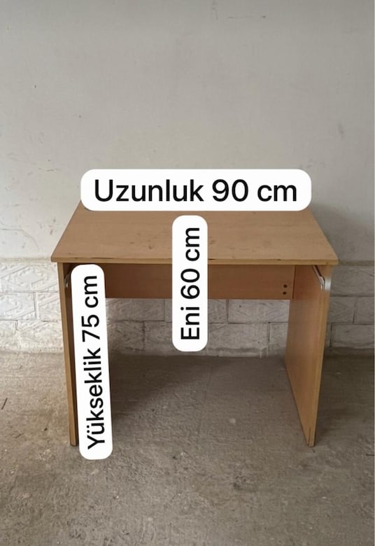 çalışma masası kitaplık - 3