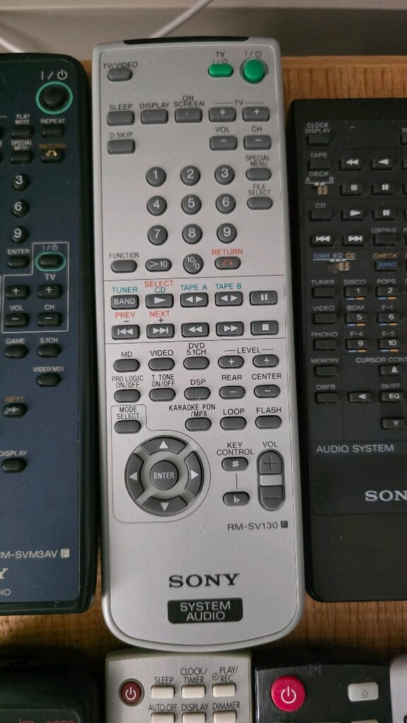 Sony, Technics, panasonic, Philips müzik seti, Pioneer dvd kumandaları - 4