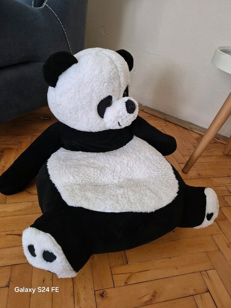Peluş panda çocuk koltuğu - 2
