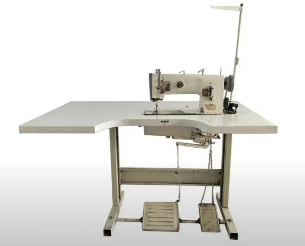 Dikiş makinası Pfaff 1245 Dikiş makinesi san tip çift pabuç tek iğne