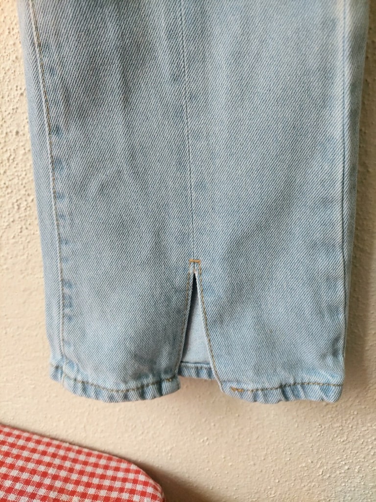 CİVİL kız Çocuk yırtmaçlı Jean Pantolon - 5