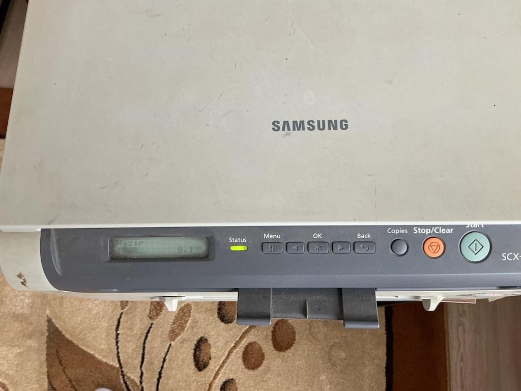 Samsung SCX-4200 Lazer Yazıcı Tarayıcı Fotokopi Çalışır Durumda - 10