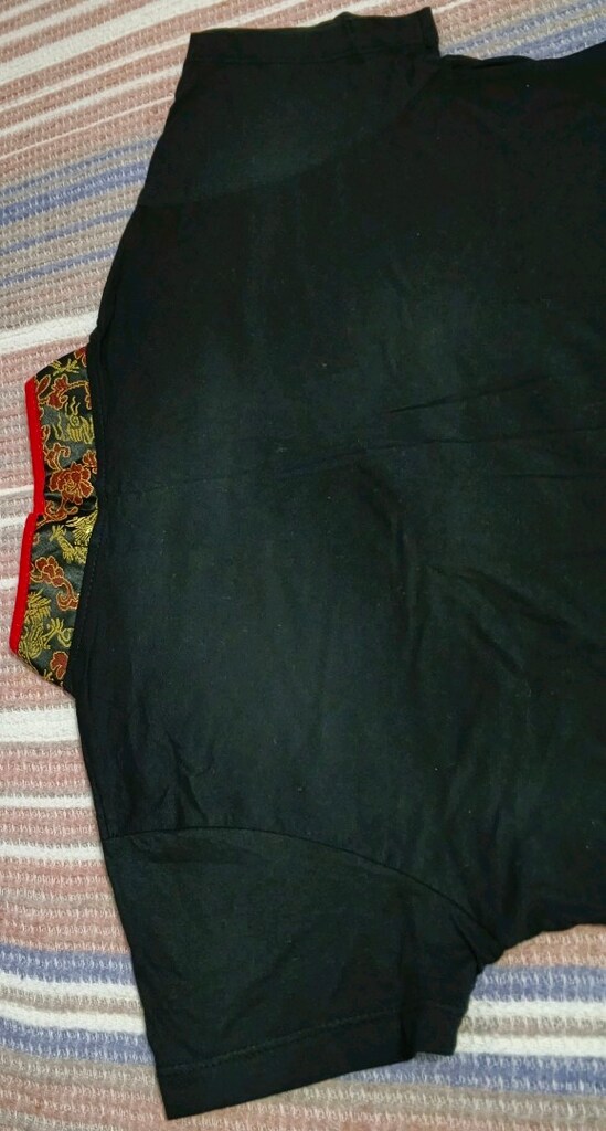 Siyah Gant Kısa kollu Kız Çocuk Kimono - 6