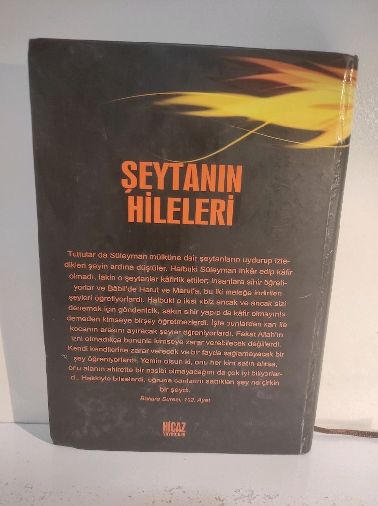 Şeytanın Hileleri Mehmet Kasadar Hicaz yayınları - 2
