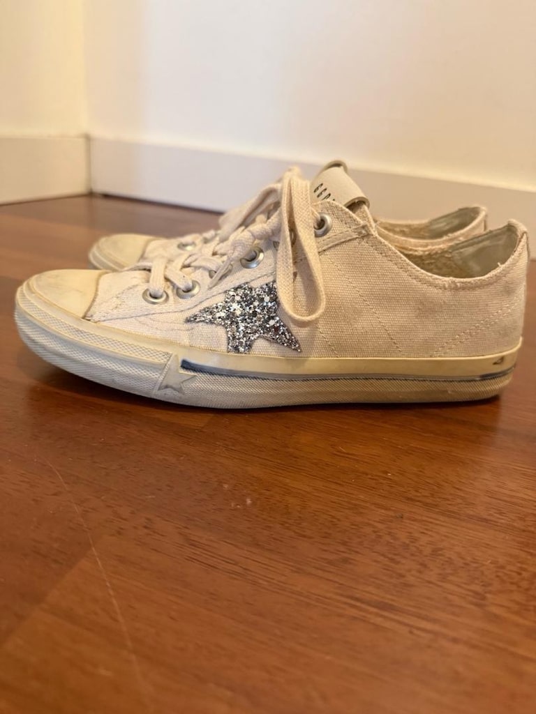 Golden Goose Kadın Ayakkabı 38 Numara Ekru - 3
