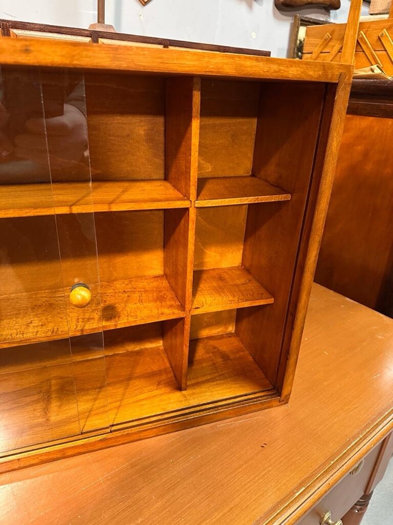 Ahşap vintage ecza dolabı - 5