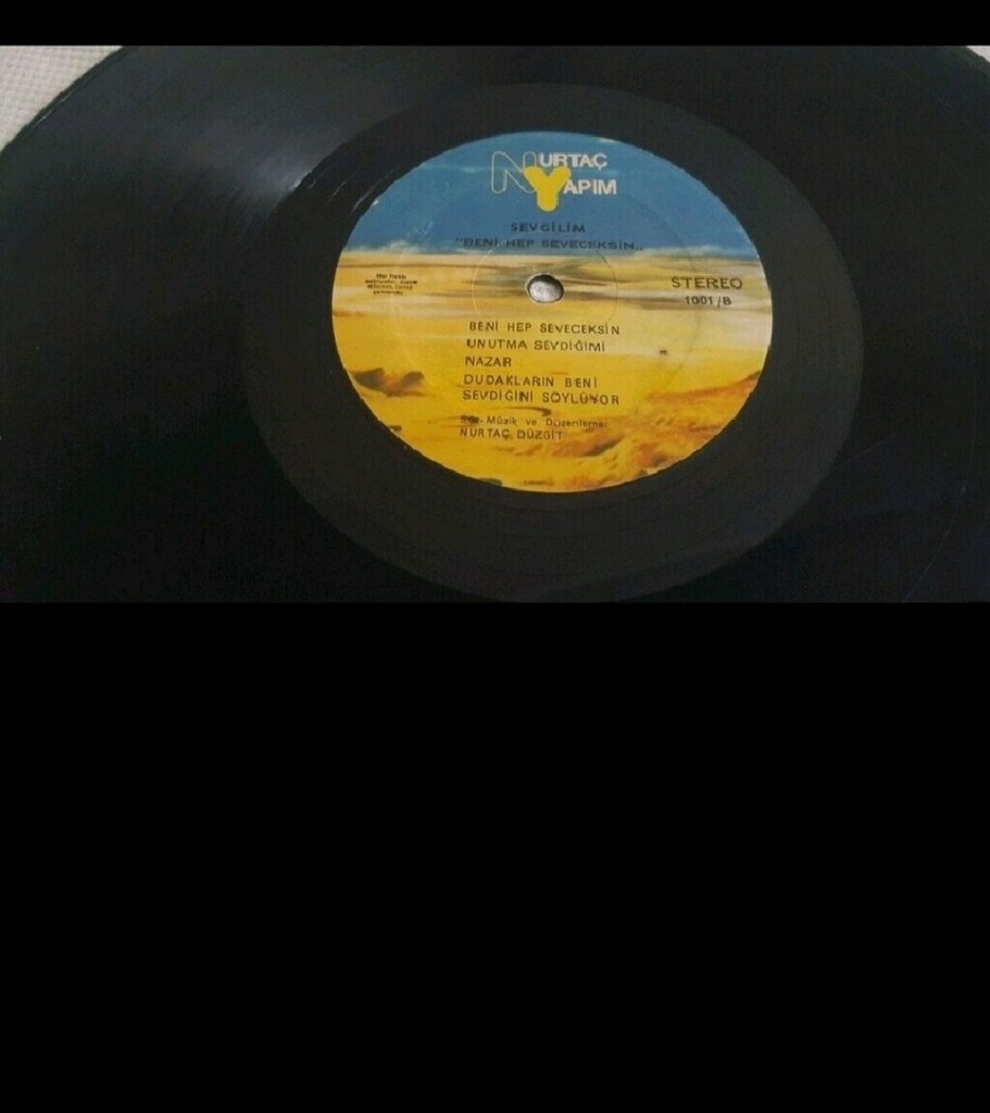 Sevgilim - Asya sabancı düzgit- nadir lp - 3