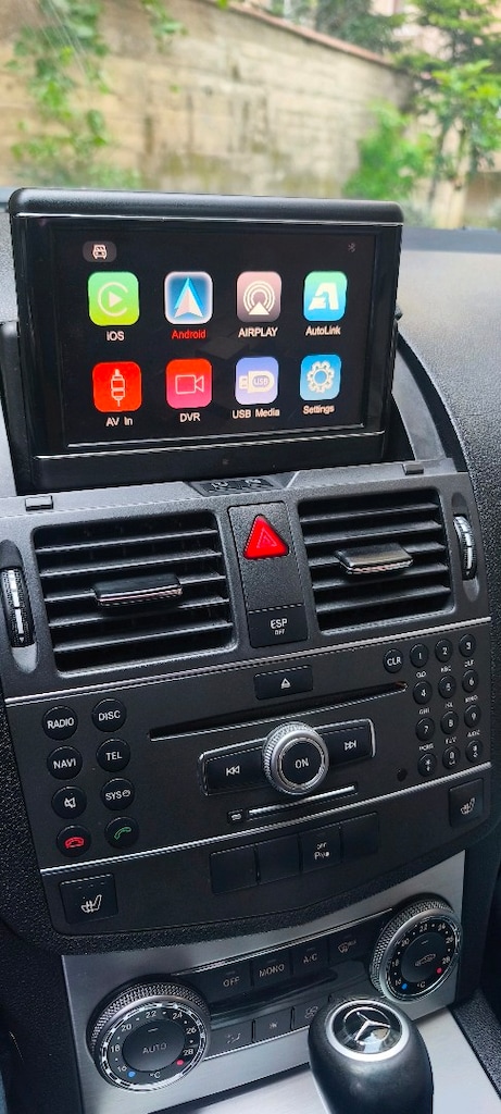 W204 Mercedes NTG4 multimedya carplay - 2