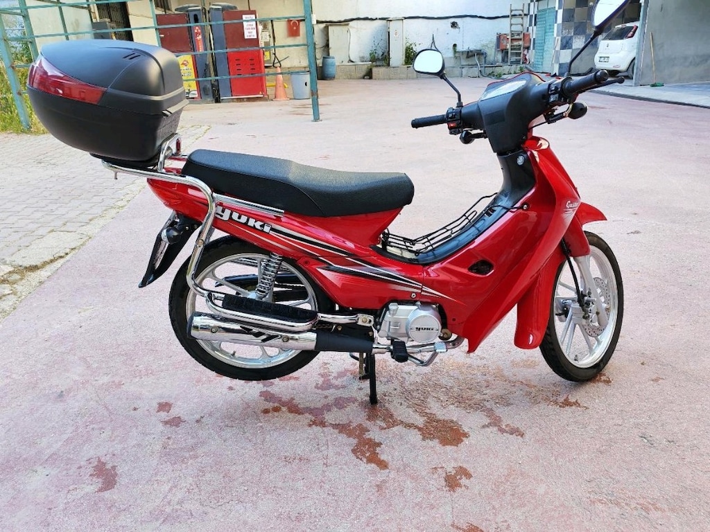 Yuki gusto 80 cc sıfır ayarında motorsiklet - 4