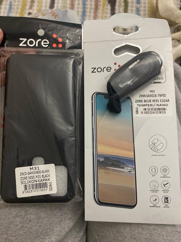 M31 Ekran koruyucu,Telefon kılıfı ve Samsung kulaklık