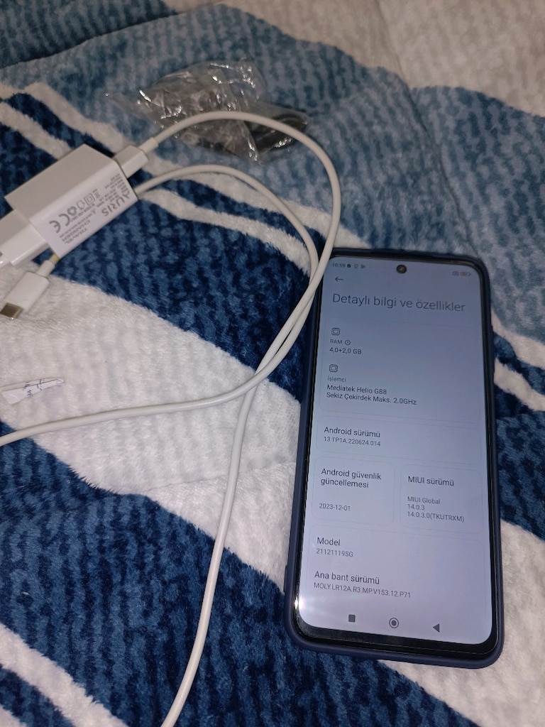 redmi 10 2022 128gb hafıza 6gb ram yurtiçi cihazı tr - 8