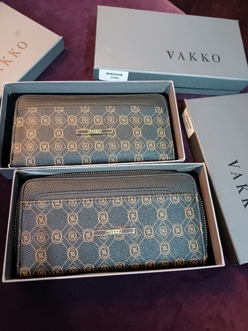 vakko monogram bayan cüzdan - 2