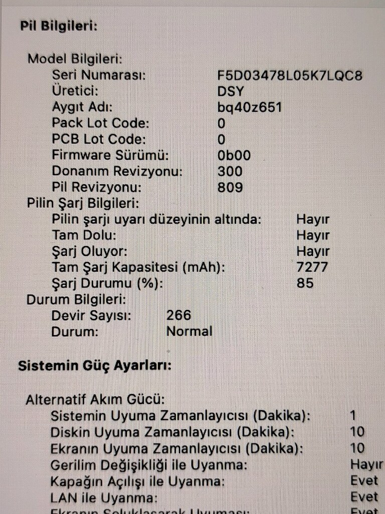 MacBook PRO İ9 İŞLEMCİ 16 İNÇ 1TB SSD 16GB RAM 4GB GPU - 3
