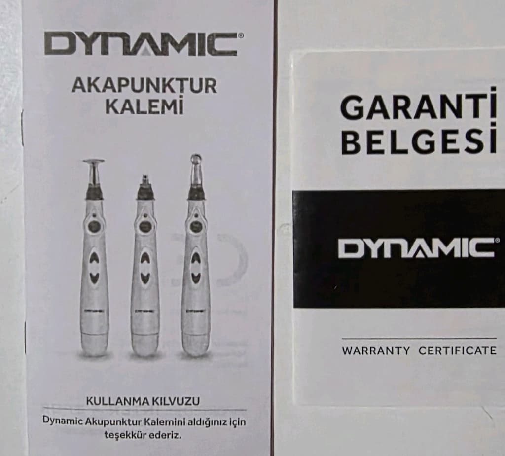DYNAMIC akapunktur kalemi. Sıfır kutusunda. Videosunu izleyebilirsiniz - 21
