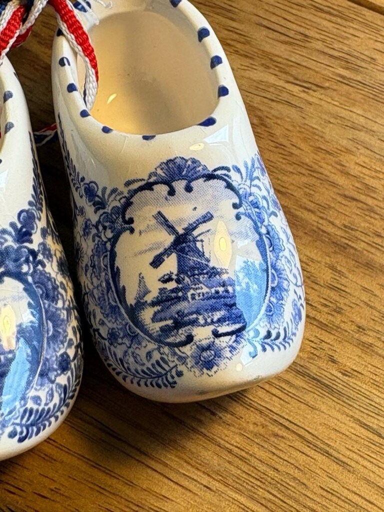 Orjinal Delft Blue Minyatür Takunya - 9