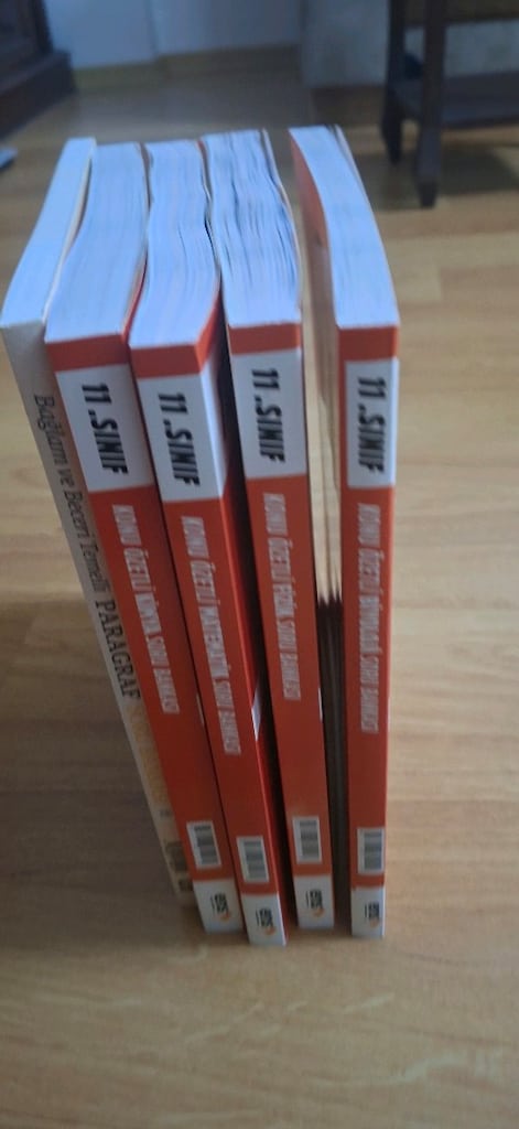 11. Sınıf Soru Bankası Kitapları - 7