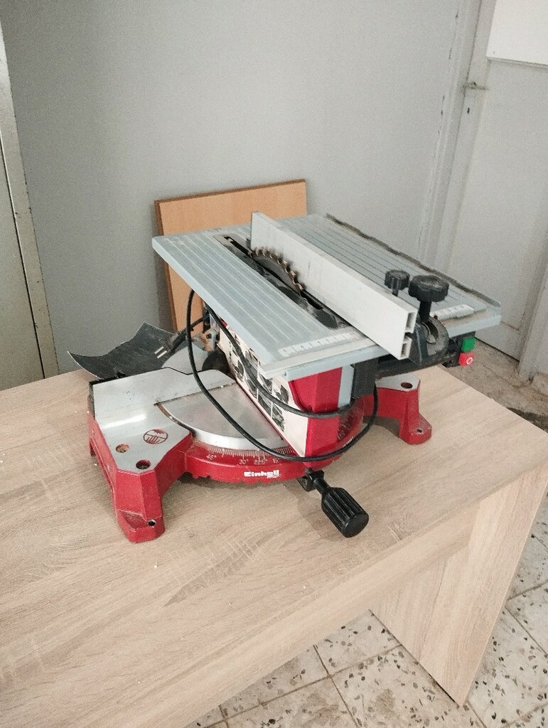 marangoz tezgahı, tablalı gönye kesme, kırlangıç makinası - 2