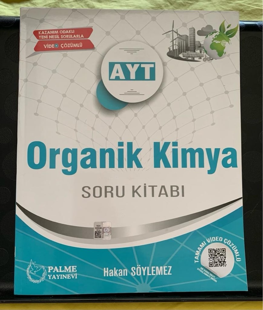 PALME. Kimya TYT- Kimya AYT -AYT Organik Kimya Soru Bankası - 2