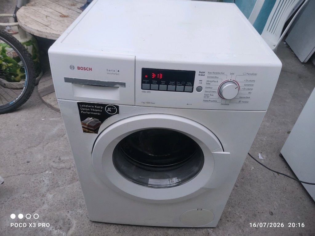 Bosch marka camasır makinesi 7kg - 5