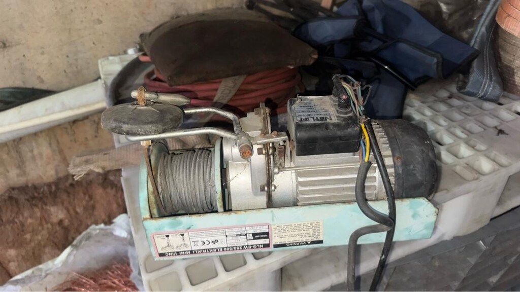 NLE-E 200/60 Elektrikli Mini Vinç – Halatlı Caraskal - 2