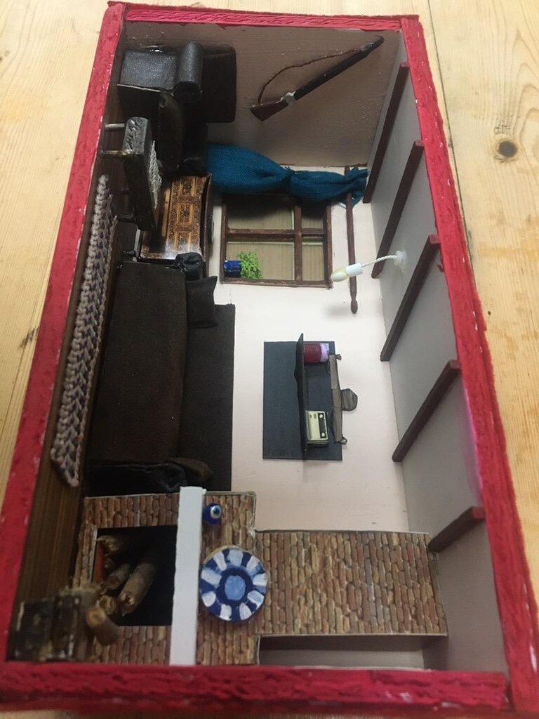 Diorama mini av köşkü - 2