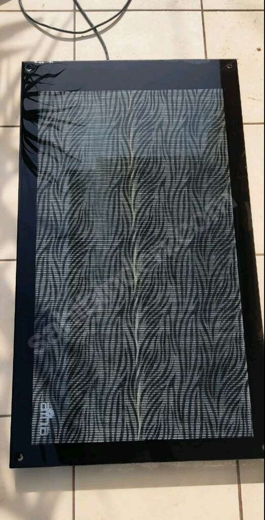 Istıcı cam damperli panel ısıtıcı duvara tavana montajlı sıfır - 2