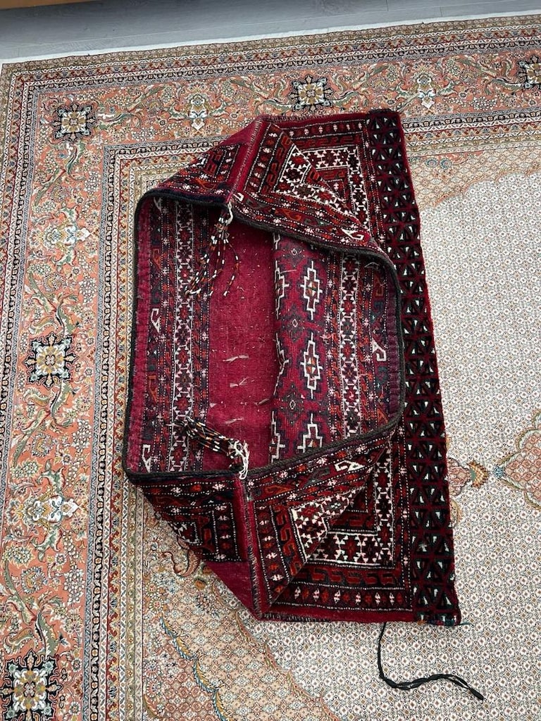 El dokuma heybe halı - 2