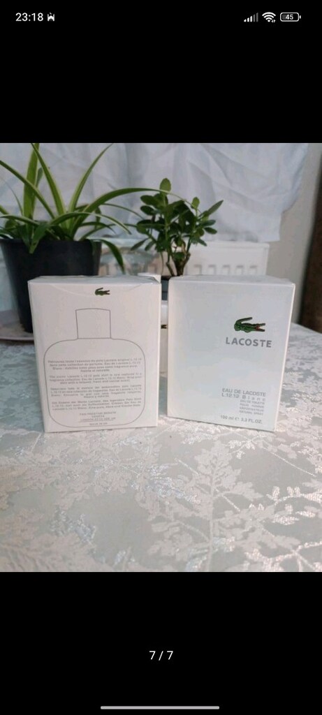 lacoste beyaz erkek parfümü - 7