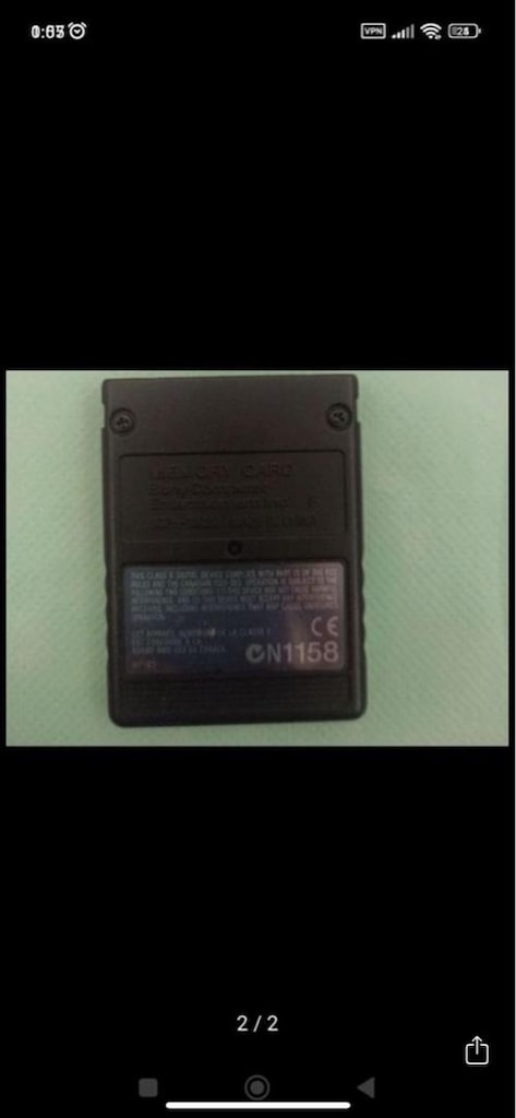FREE MC BOOT PLAYSTATİON 2 MEMORY CARD TÜM PS2 ÇALIŞIYOR - 2