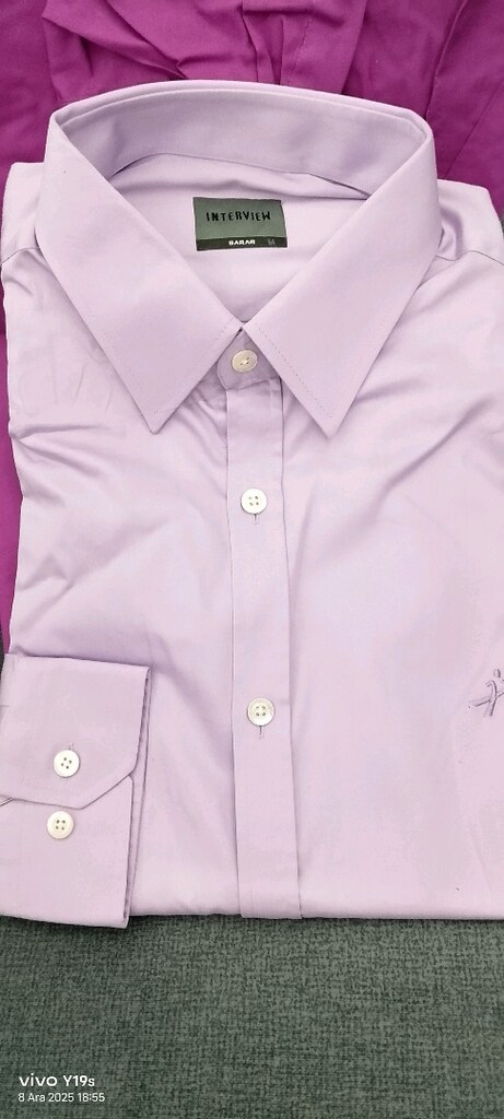 erkek gömlegi sıfır sarar marka L M xl beden - 3