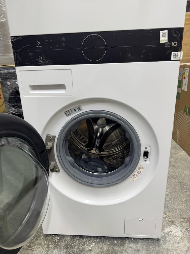 WashTower 12 Kg Yıkama 10 Kg Kurutma I Ortak Panelli Çamaşır ve Kurut - 5