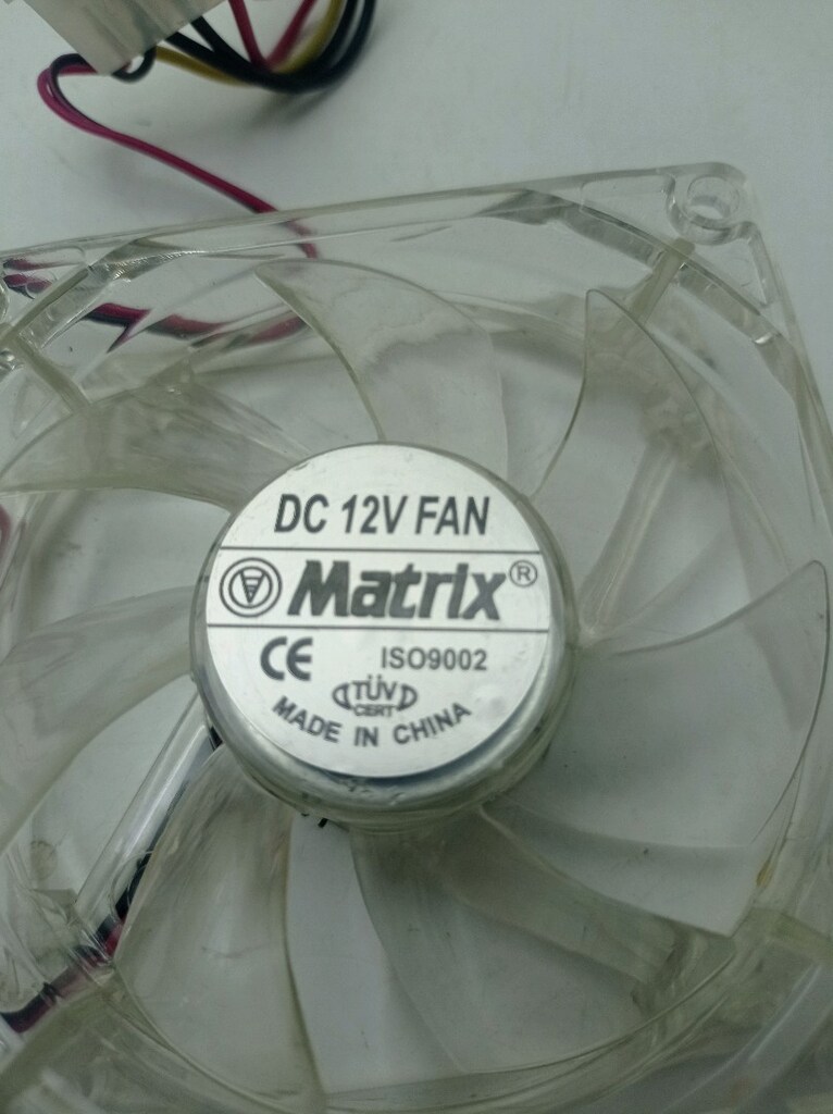 80mm 25mm 12volt Kasa Fan - 2