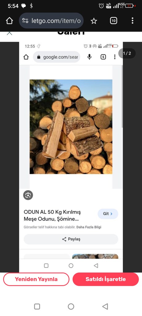 Meşe odunu ve çeşitli kuru odunlar - 2