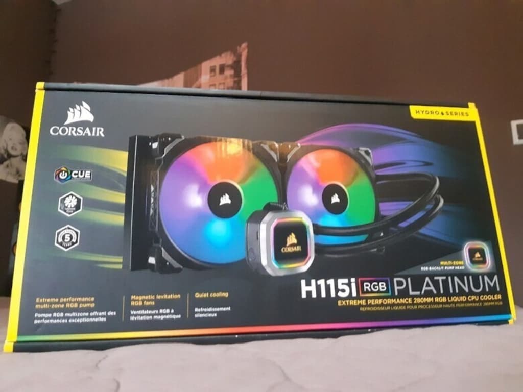 Corsair H115i PLATINUM EXTREME PERFORMANCE 280MM SIVI SOĞUTUCU - 4