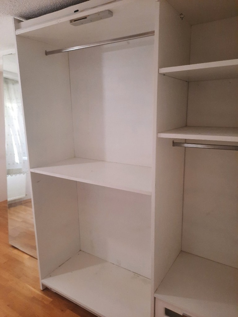 büyük mdf sürgü kapaklı gardolap - 3