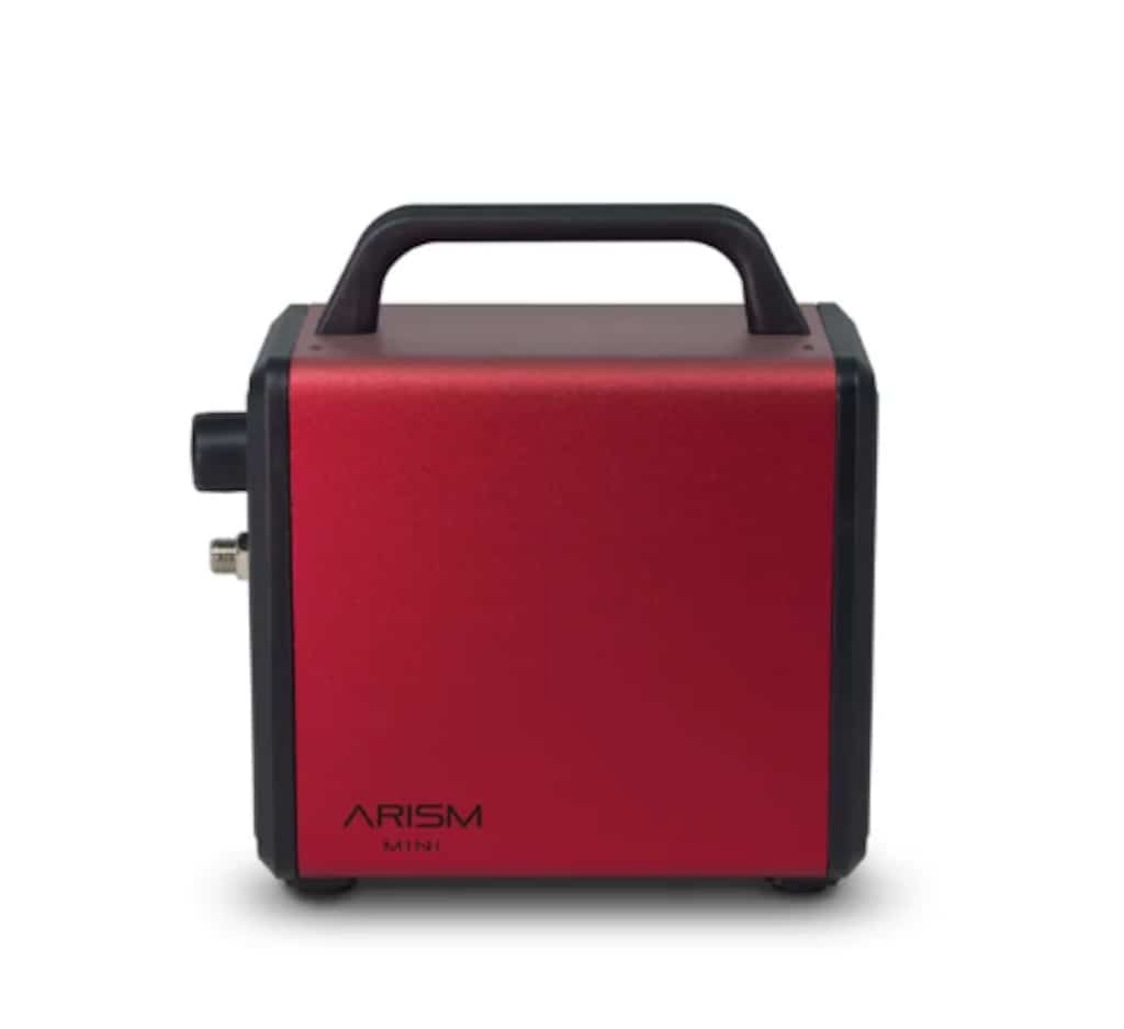 Sparmax Arism Mini Airbrush Kompresör Kırmızı Sıfır Kullanılmadı - 3