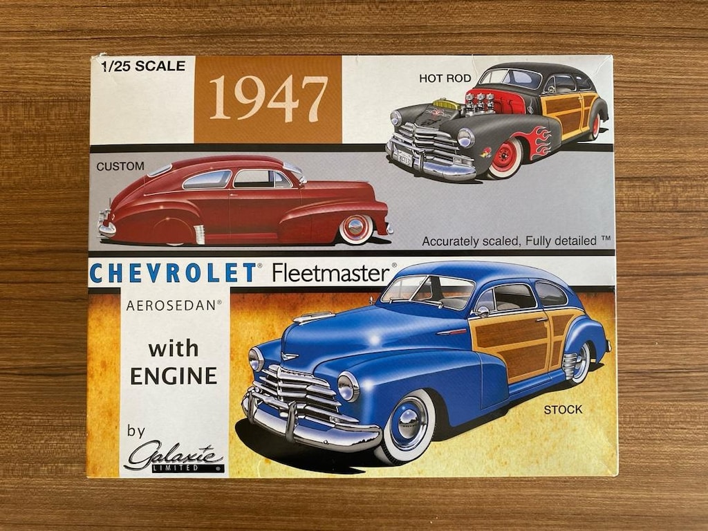1947 Chevrolet Fleetmaster Plastik Maket Kiti