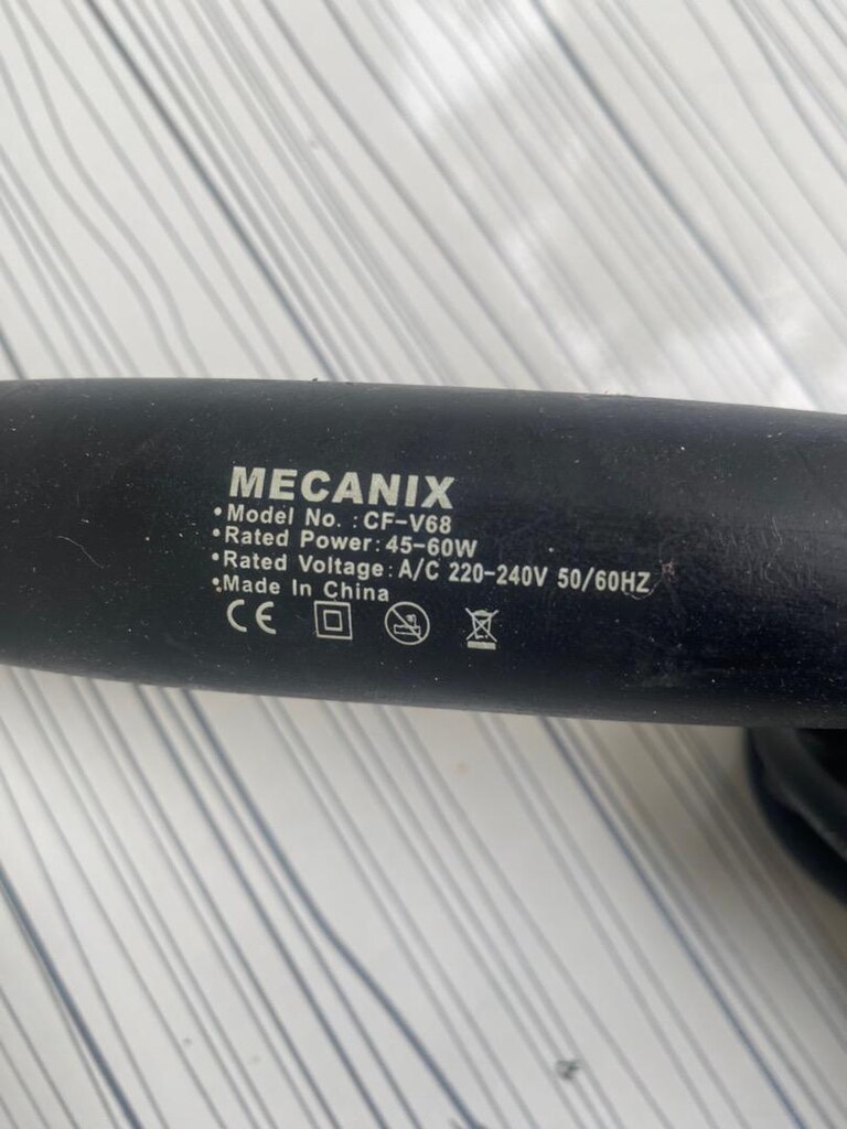 Mecanıx model cf-V68 saç şekillendiricisi - 5