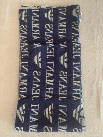 ARMANI JEANS YÜN ATKI