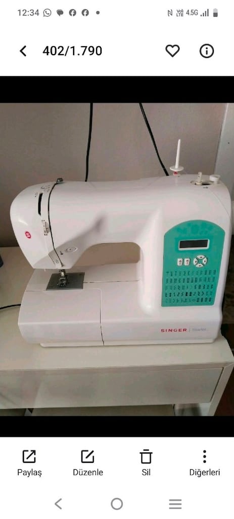 Singer dikiş makinesi - 2