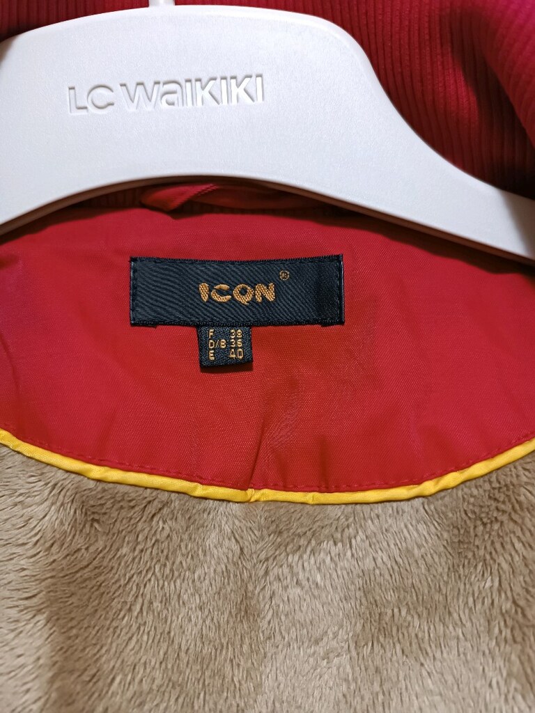 ıcon marka 38 beden kopüşonlu mont - 3