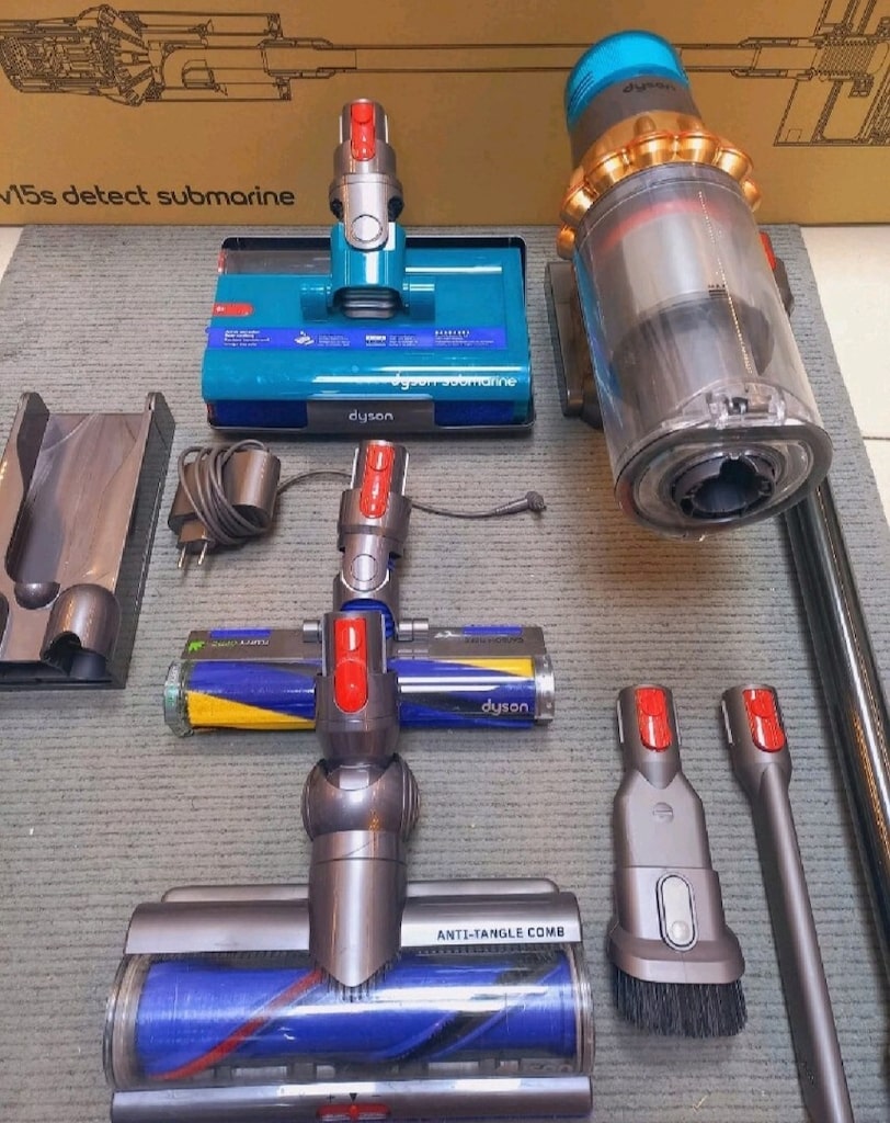 Dyson V15s Detect Submarineıslak&kuru Garantili(Teşhir)Şarjlı Süpürge - 8