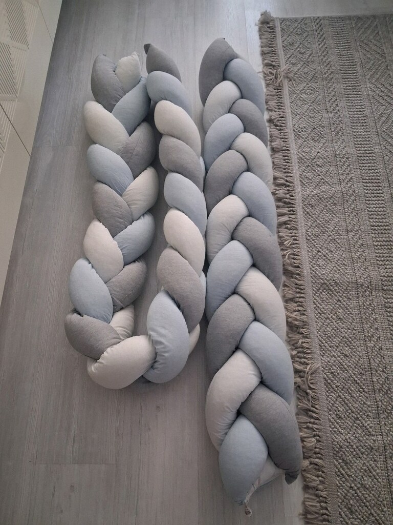 3 lü örgü bebek korumalığı - 3