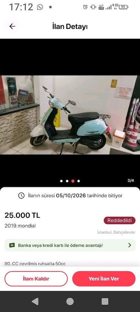 50.cc motor 2019.=15bin - 2